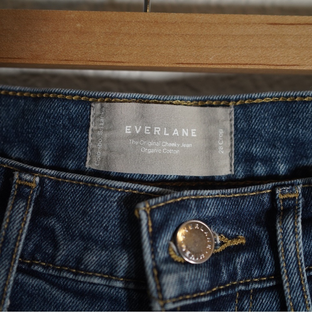 Everlane The Original Cheeky Jeans Women’s High arise Straight Leg Size 28 - Picture 5 of 12